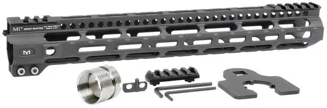 Ultra Lightweight One Piece Free Float Handguard, M-LOK MIDWEST INDUSTRIES