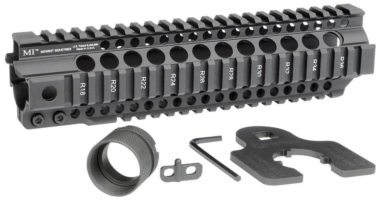 Combat Rail T-Series One Piece Free Float Handguard MIDWEST INDUSTRIES