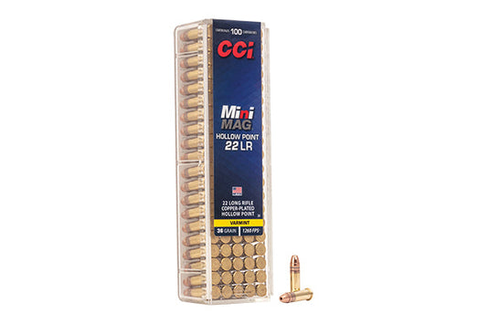 CCI Mini-Mag 36GR Lead-Hp 100Rd CCI