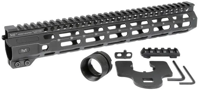 Combat Rail One Piece Free Float Handguard, M-LOK MIDWEST INDUSTRIES