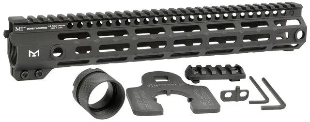 G4 One Piece Free Float Handguard, M-LOK MIDWEST INDUSTRIES