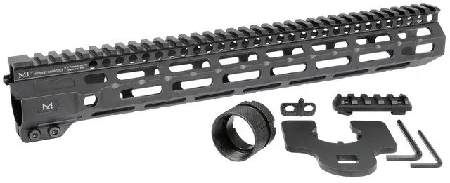 Combat Rail One Piece Free Float Handguard, M-LOK MIDWEST INDUSTRIES