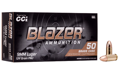 Blazer 124 Gr FMJ CCI