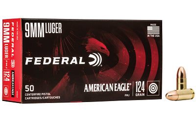 Federal American Eagle 124 Gr FMJ FEDERAL