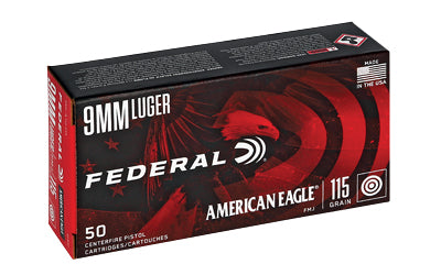 Federal American Eagle 115 Gr FMJ FEDERAL