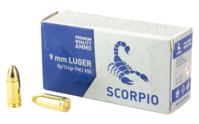 Scorpio 124 Gr FMJ SCORPIO
